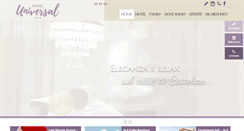 Desktop Screenshot of hoteluniversalcattolica.com